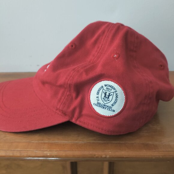 Ahead USGA Hat 2015 Hillwood CC Adjustable Red Golf Classic Fit Women's Amateur - Picture 5 of 8